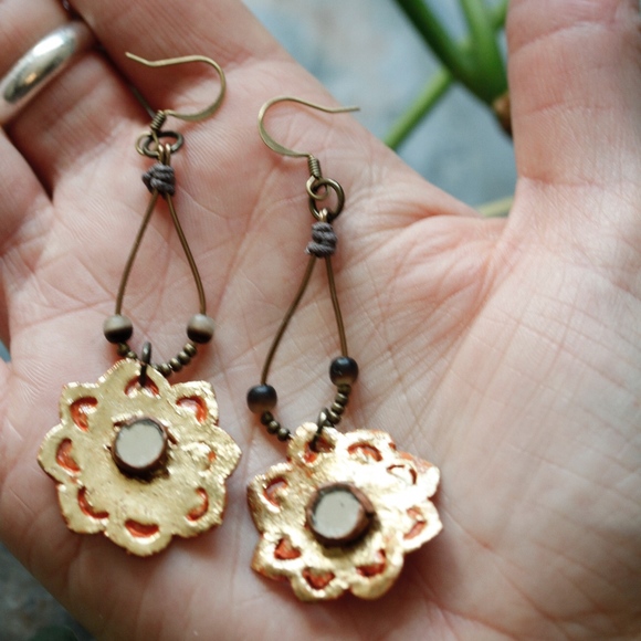Handmade Vintage Earrings - Picture 4 of 7